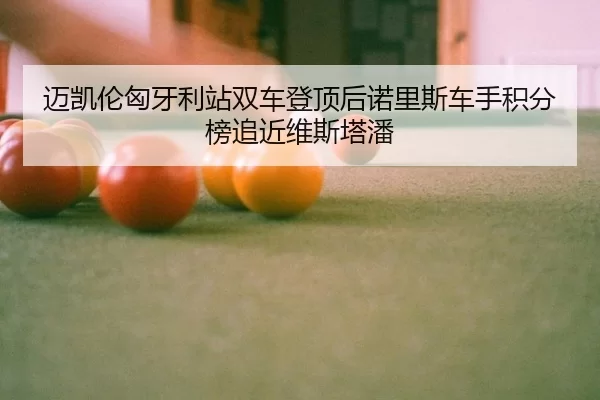 mai-kai-lun-xiong-ya-li-zhan-shuang-che-deng-ding-hou-nuo-li-si-che-shou-ji-fen-bang-zhui-jin-wei-si-ta-pan-3-718.jpg
